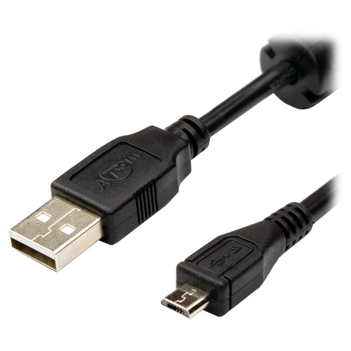 Кабель ATCOM USB2.0 AM/Micro-BM 0.8м (9174)