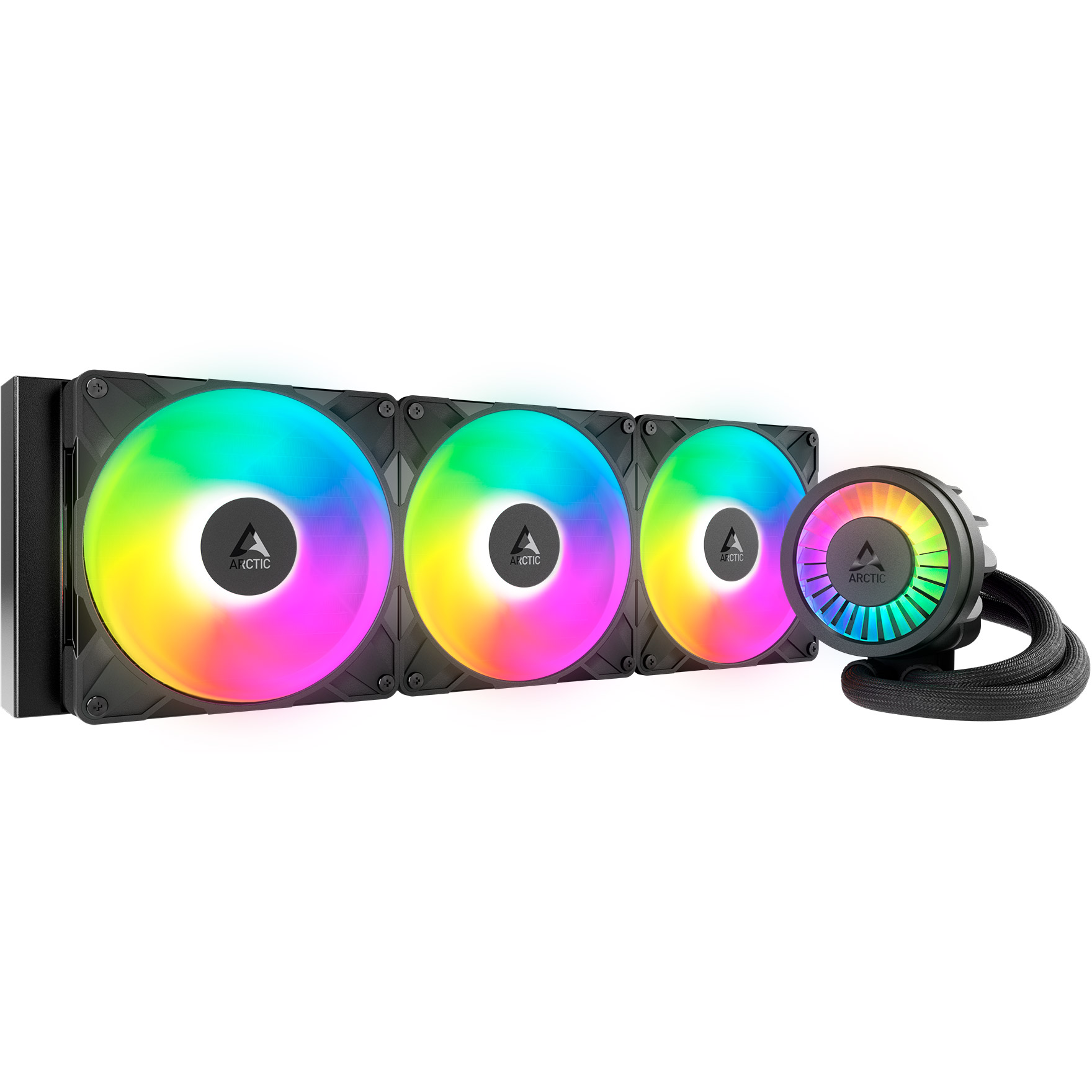 Система водяного охолодження ARCTIC Liquid Freezer III Pro 420 A-RGB Black (ACFRE00185A)