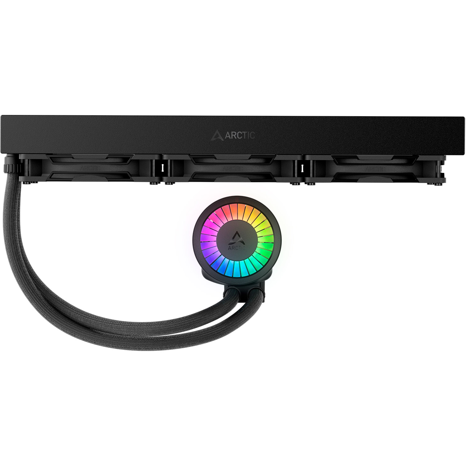 Система водяного охолодження ARCTIC Liquid Freezer III Pro 420 A-RGB Black (ACFRE00185A)