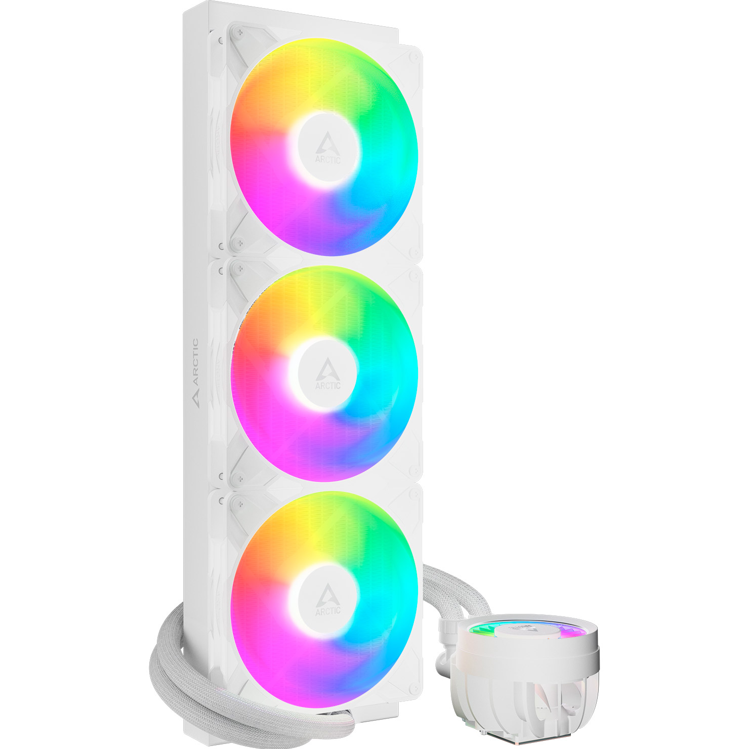 Система водяного охолодження ARCTIC Liquid Freezer III Pro 420 A-RGB White (ACFRE00189A)