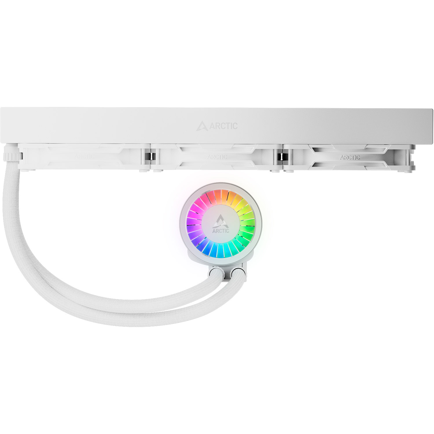 Система водяного охолодження ARCTIC Liquid Freezer III Pro 420 A-RGB White (ACFRE00189A)