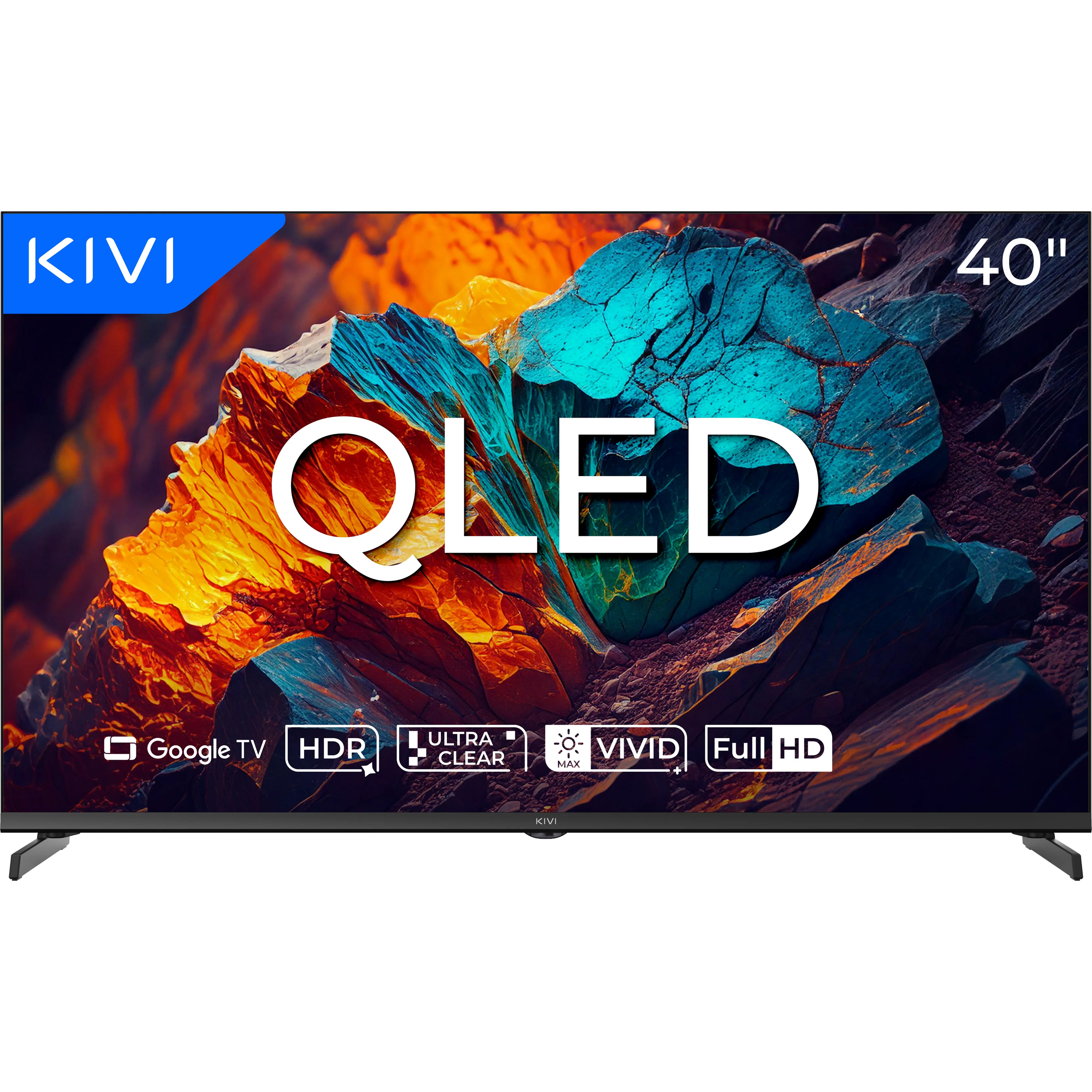 Телевізор KIVI 40" QLED 40F720QB