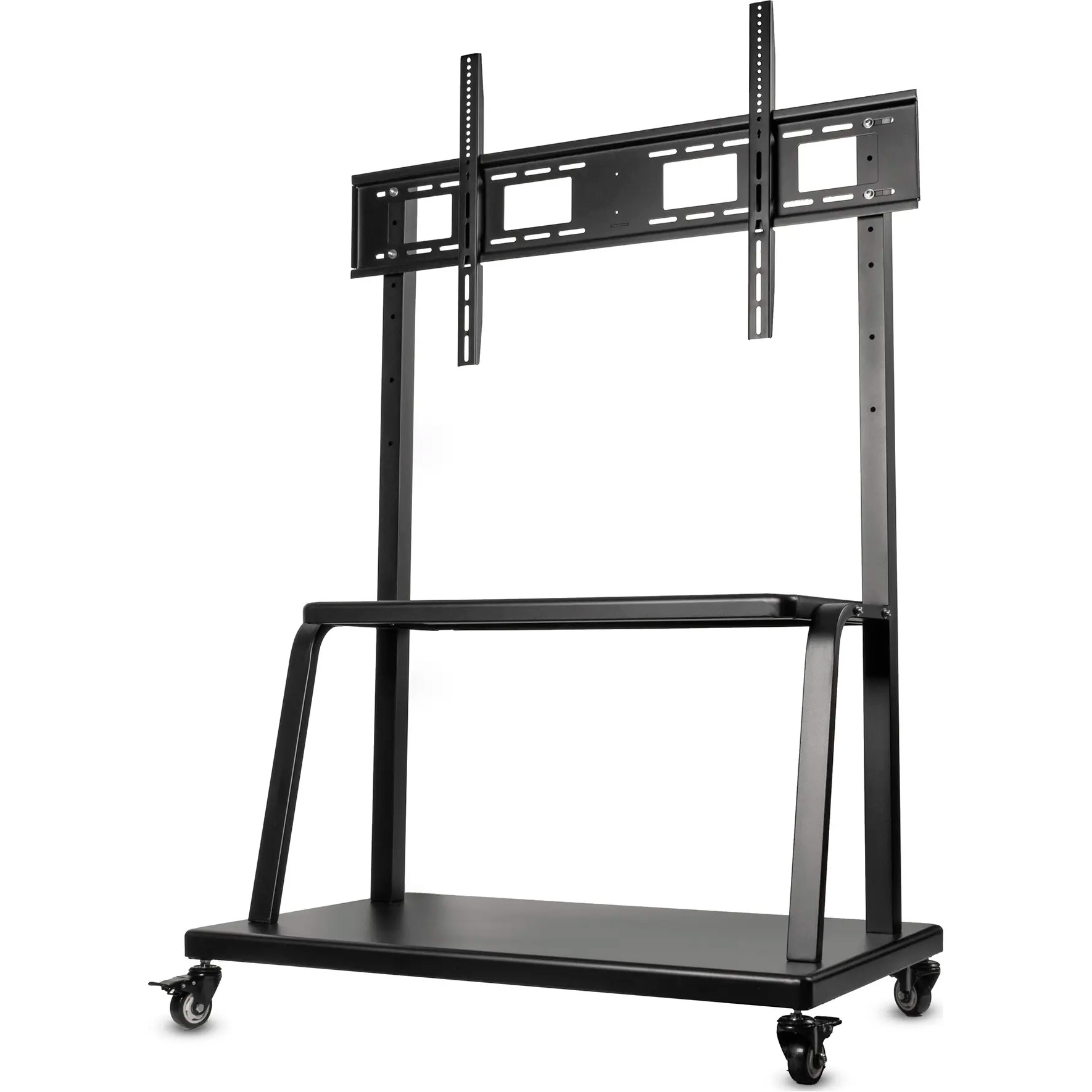 Презентаційна стійка з кріпленням під ТВ QUBE 100B150 55"-100" Black