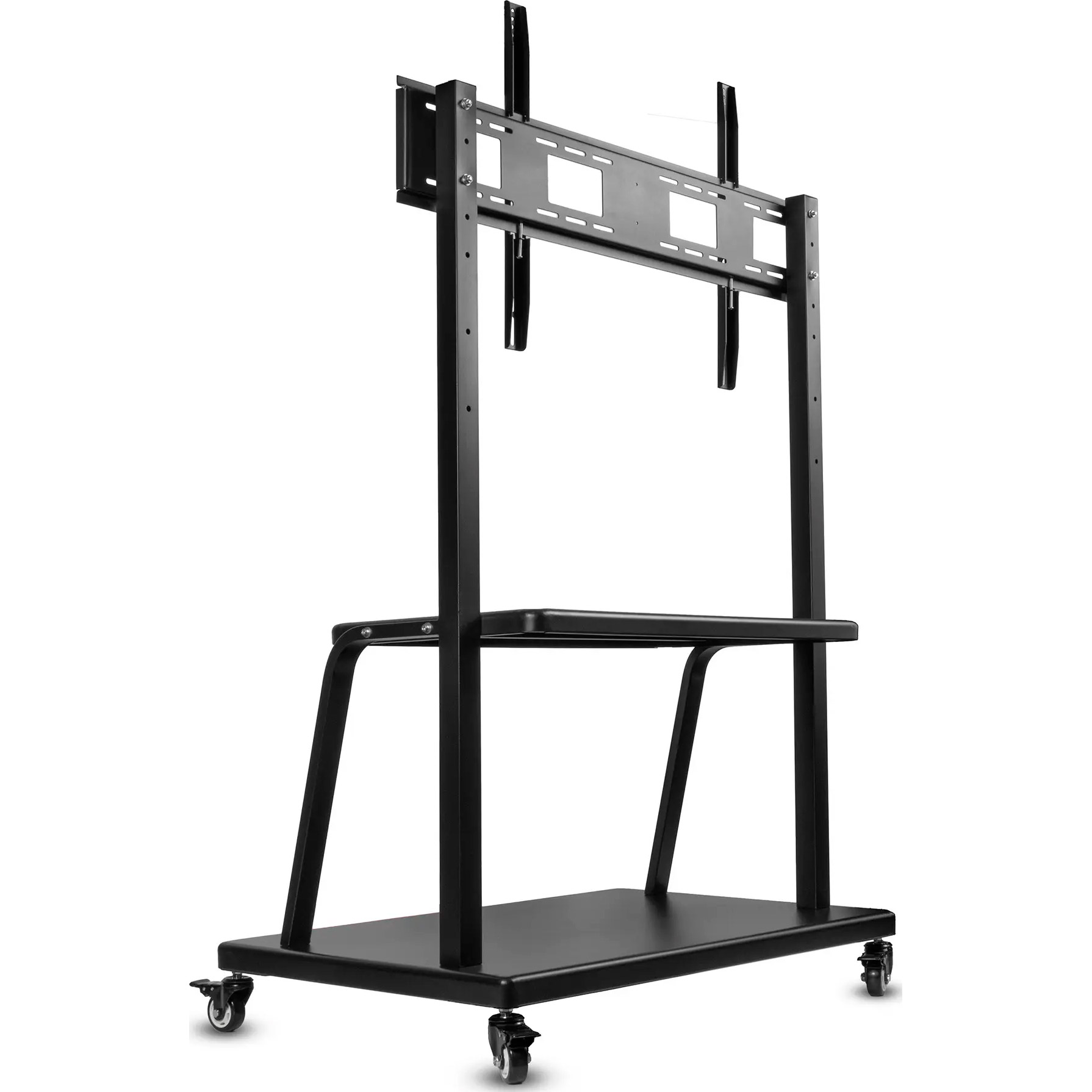 Презентаційна стійка з кріпленням під ТВ QUBE 100B150 55"-100" Black