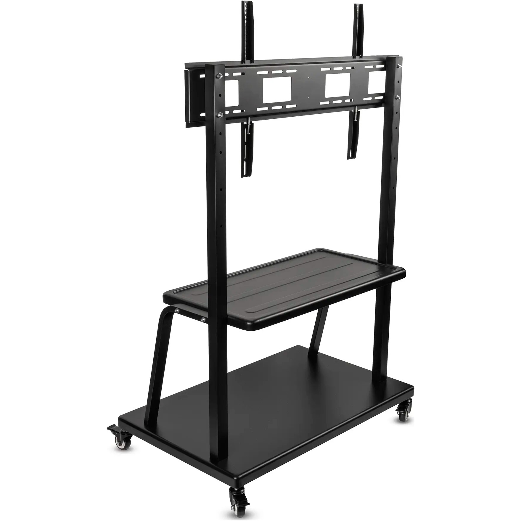 Презентаційна стійка з кріпленням під ТВ QUBE 100B150 55"-100" Black
