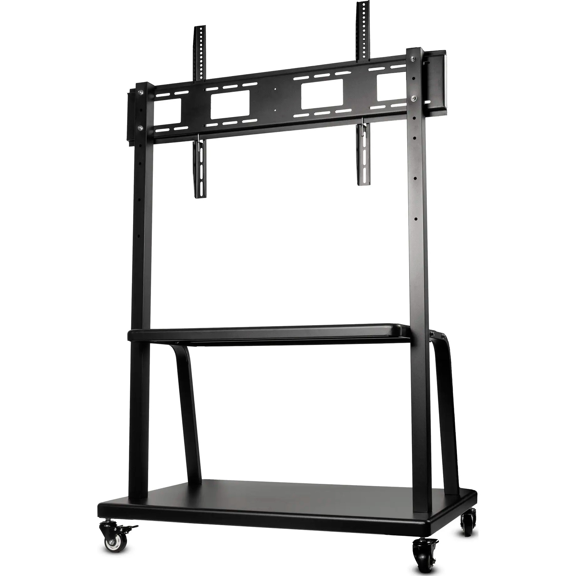 Презентаційна стійка з кріпленням під ТВ QUBE 100B150 55"-100" Black