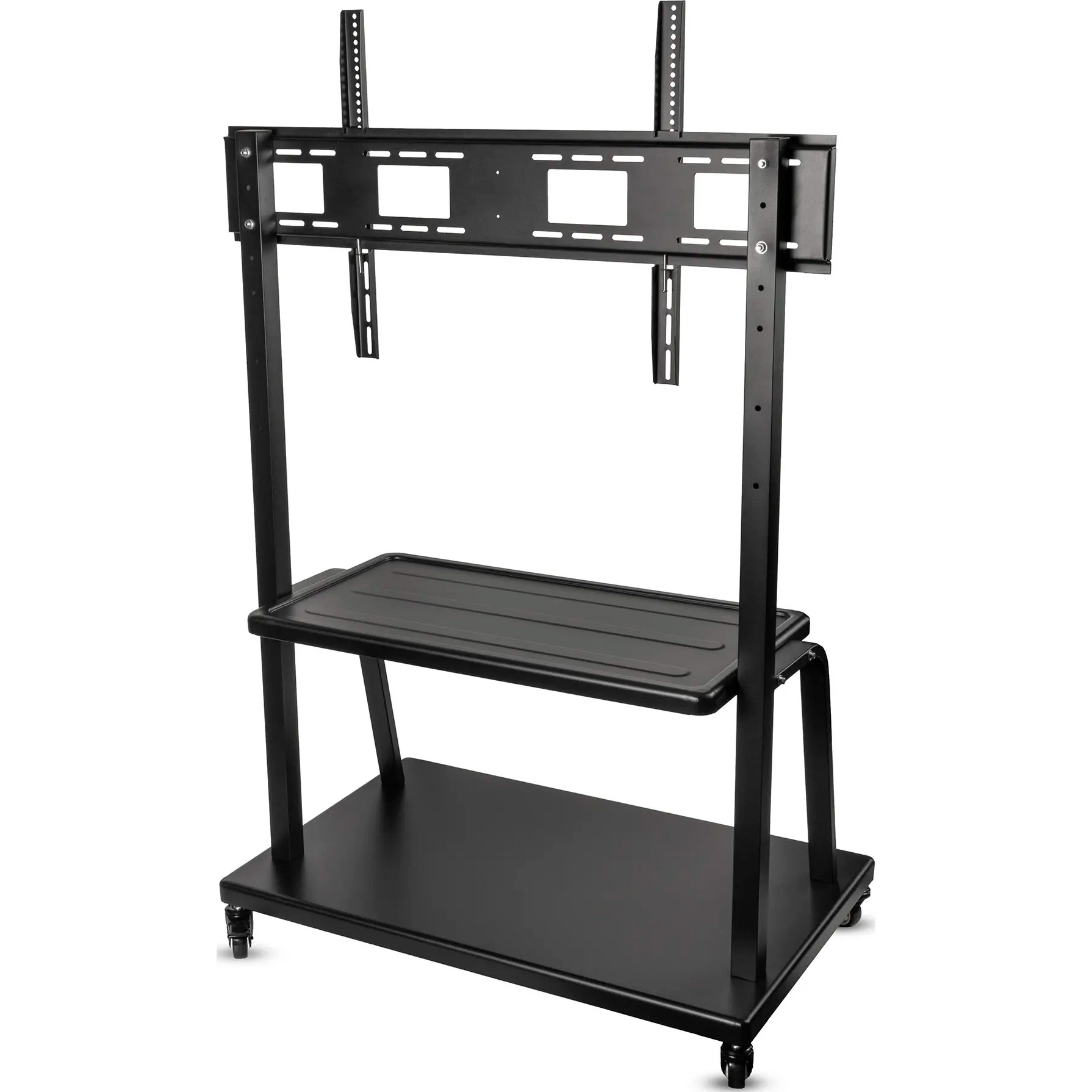 Презентаційна стійка з кріпленням під ТВ QUBE 100B150 55"-100" Black