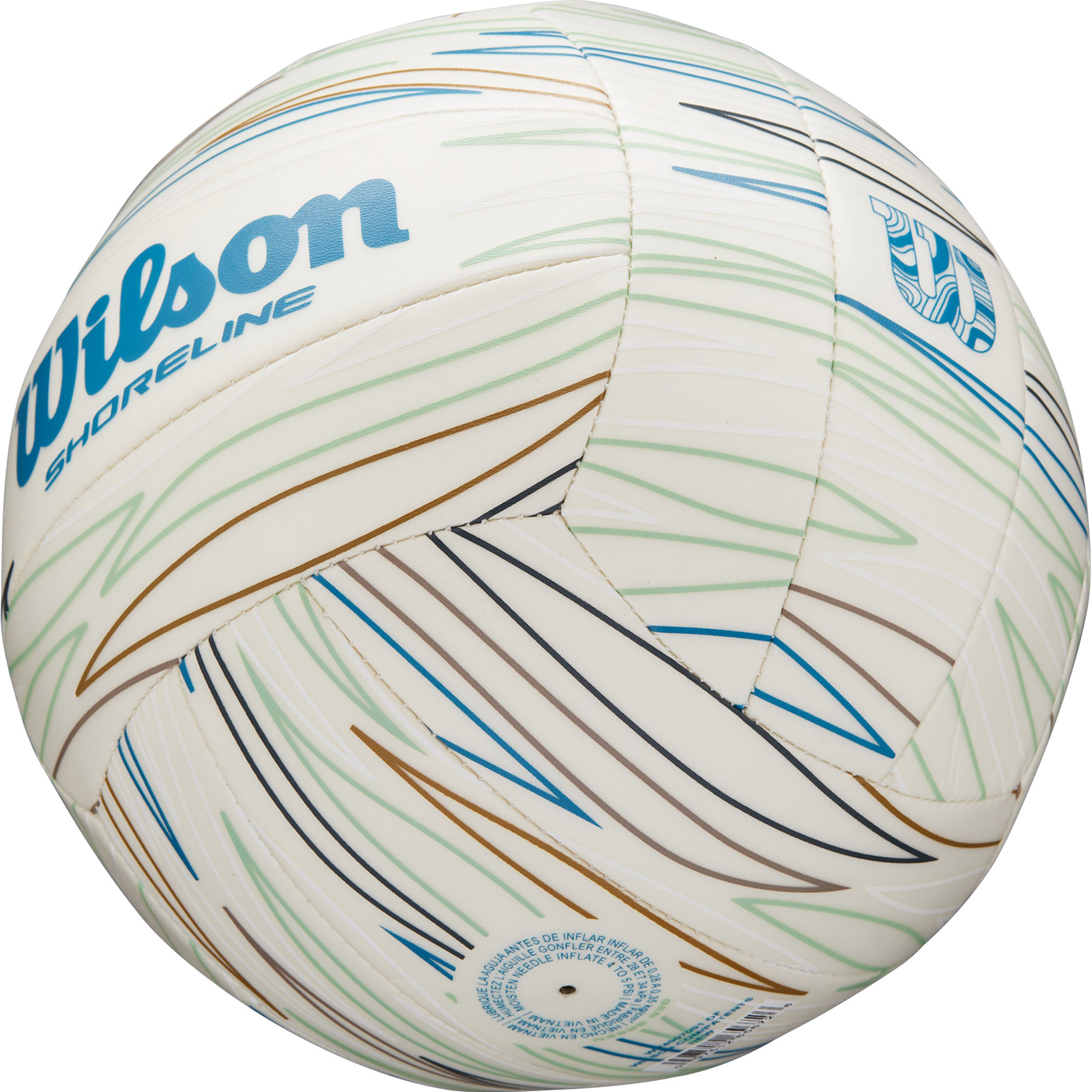 М'яч для пляжного волейболу WILSON Shoreline Gen Green Size 5 (WV4007701XBOF)