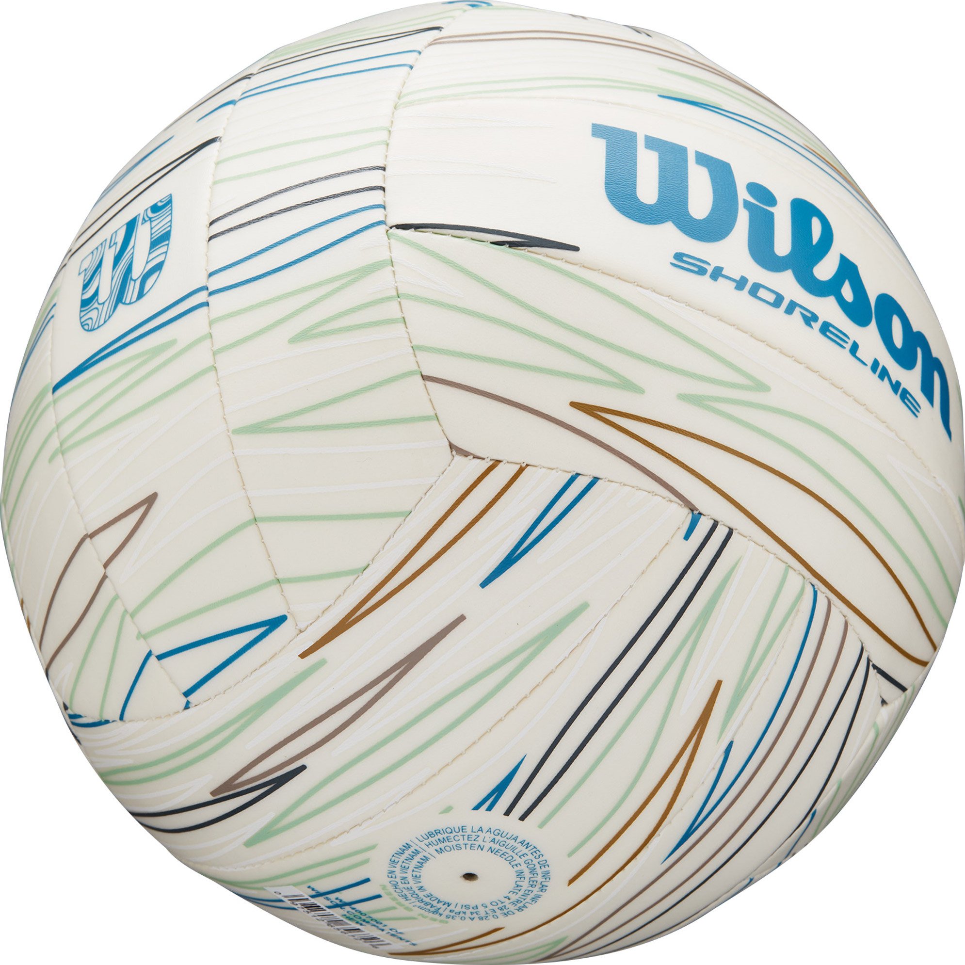 М'яч для пляжного волейболу WILSON Shoreline Gen Green Size 5 (WV4007701XBOF)
