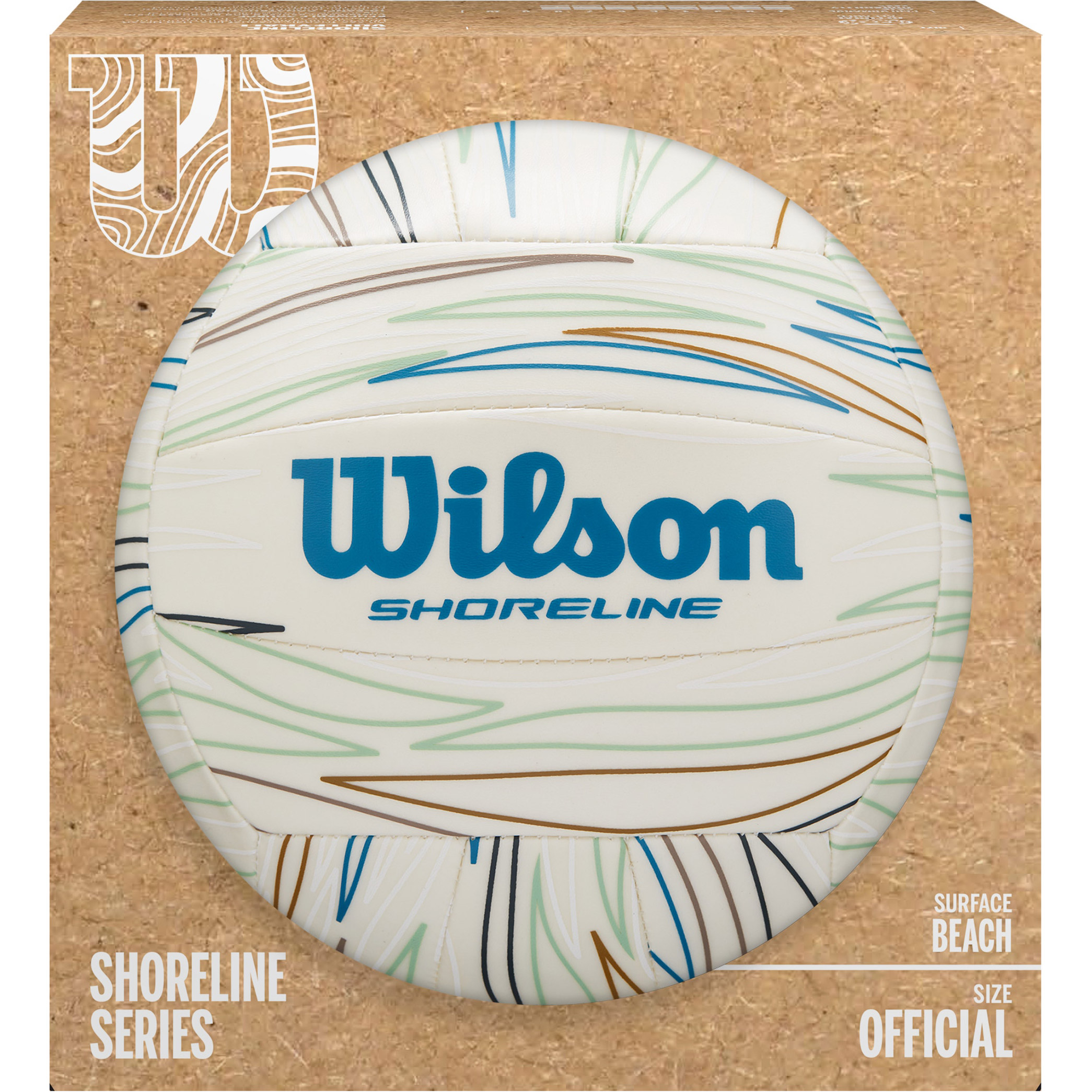 М'яч для пляжного волейболу WILSON Shoreline Gen Green Size 5 (WV4007701XBOF)