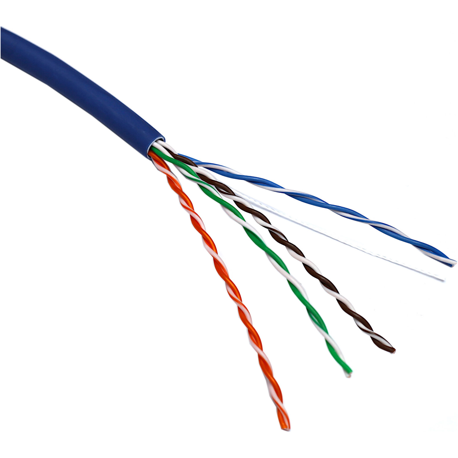Кабель мережевий EXCEL NET UTP Cat.5e LSOH 4x2x0.51 CU Blue 305м