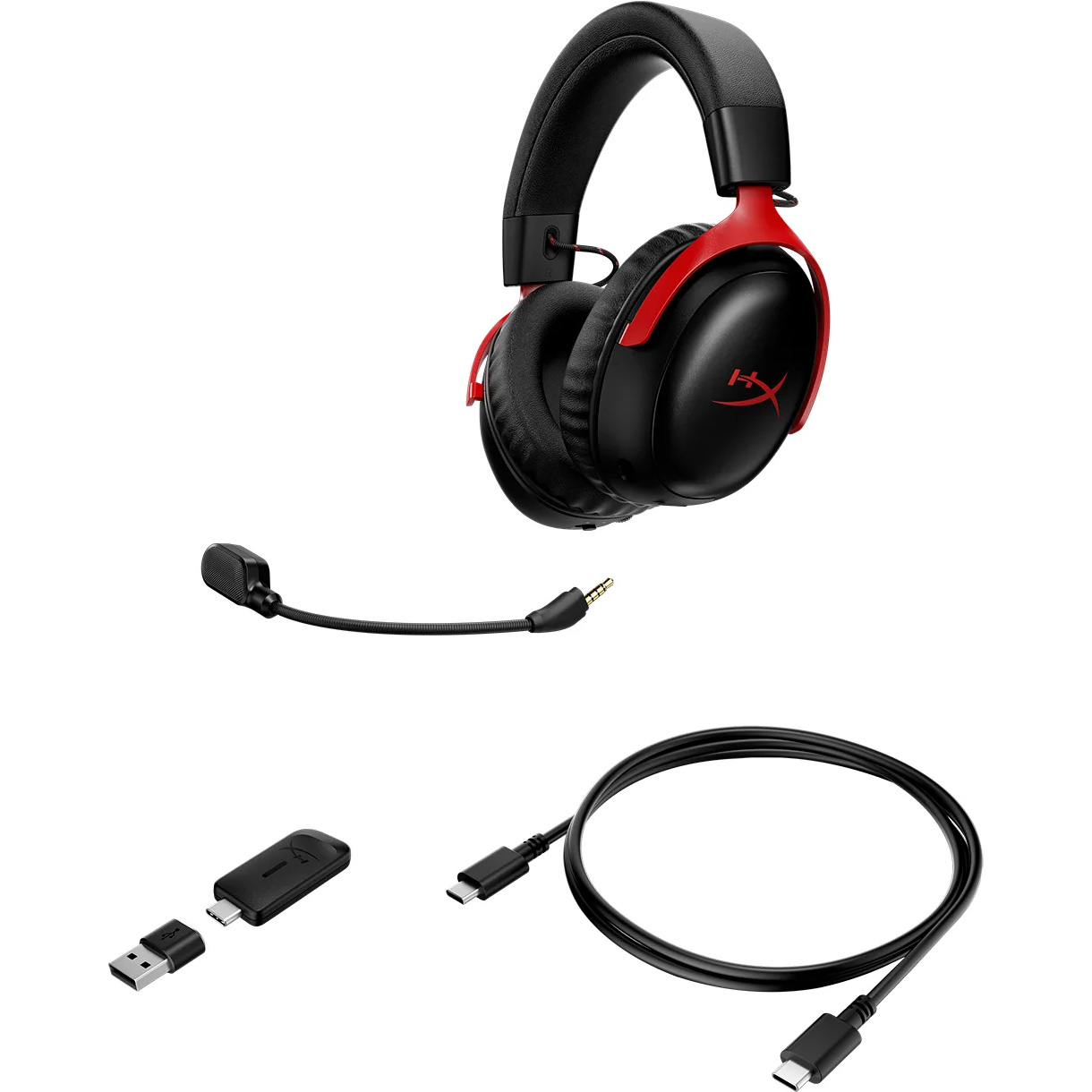 Наушники геймерские HYPERX Cloud III S Black/Red (A59Z0AA)