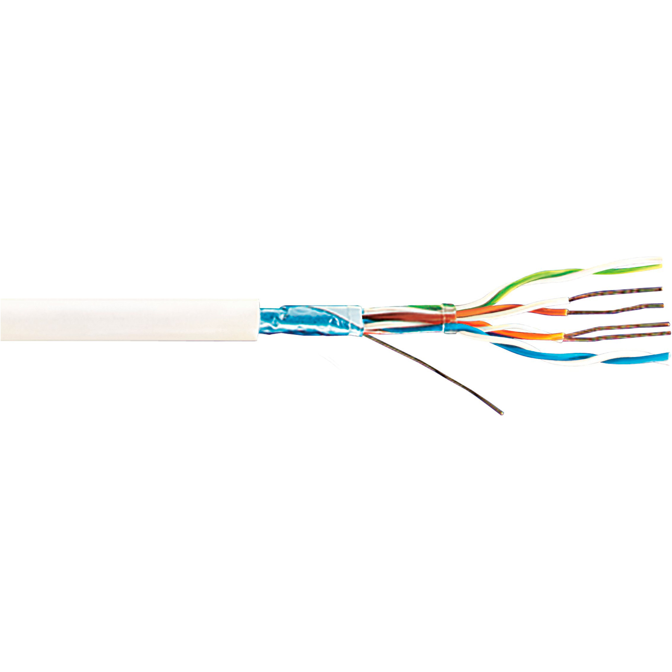 Кабель сетевой COMMSCOPE FTP Cat.5e AMP LSZH 4x2x0.51 CU White 305м