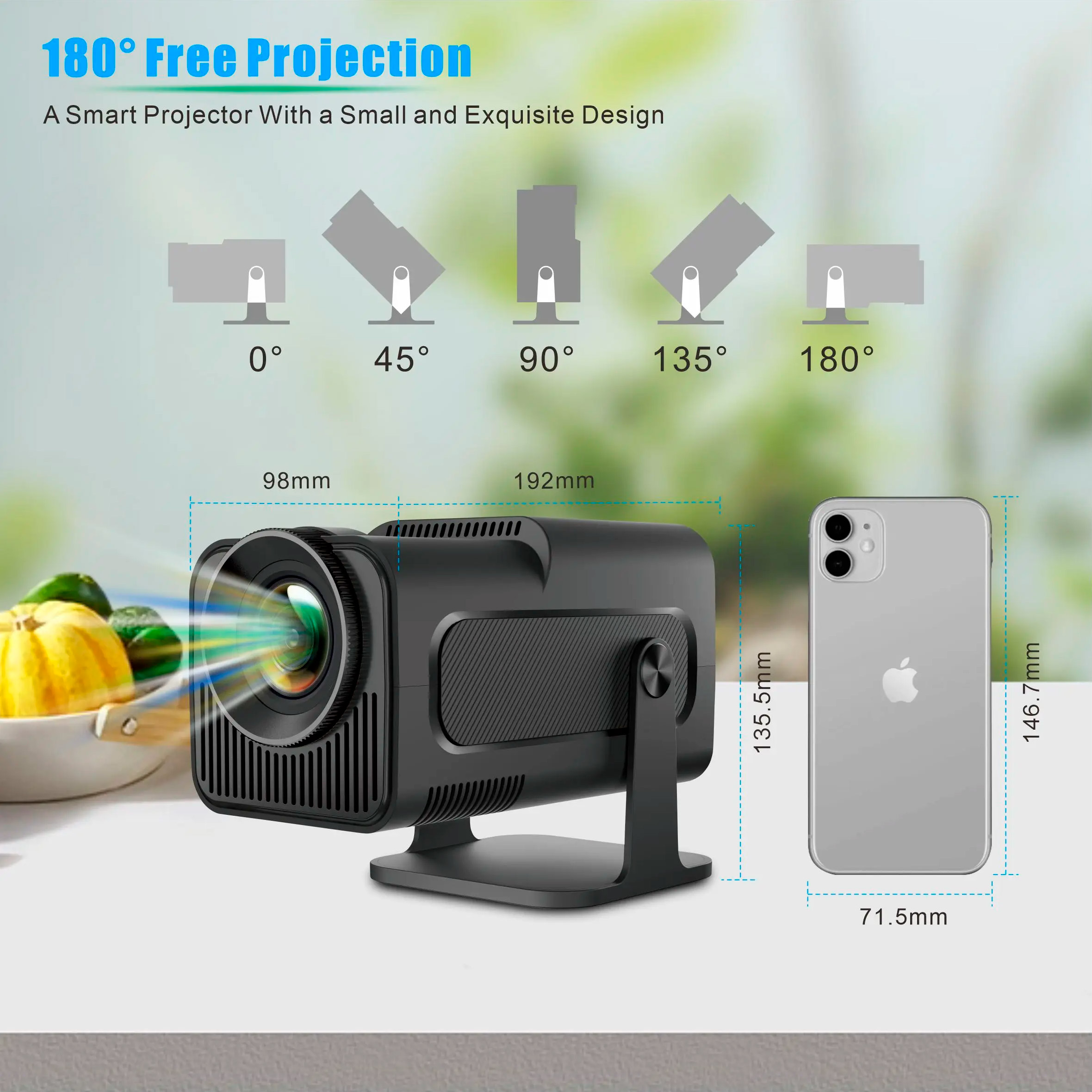 Проектор портативний H96 MAX HY320