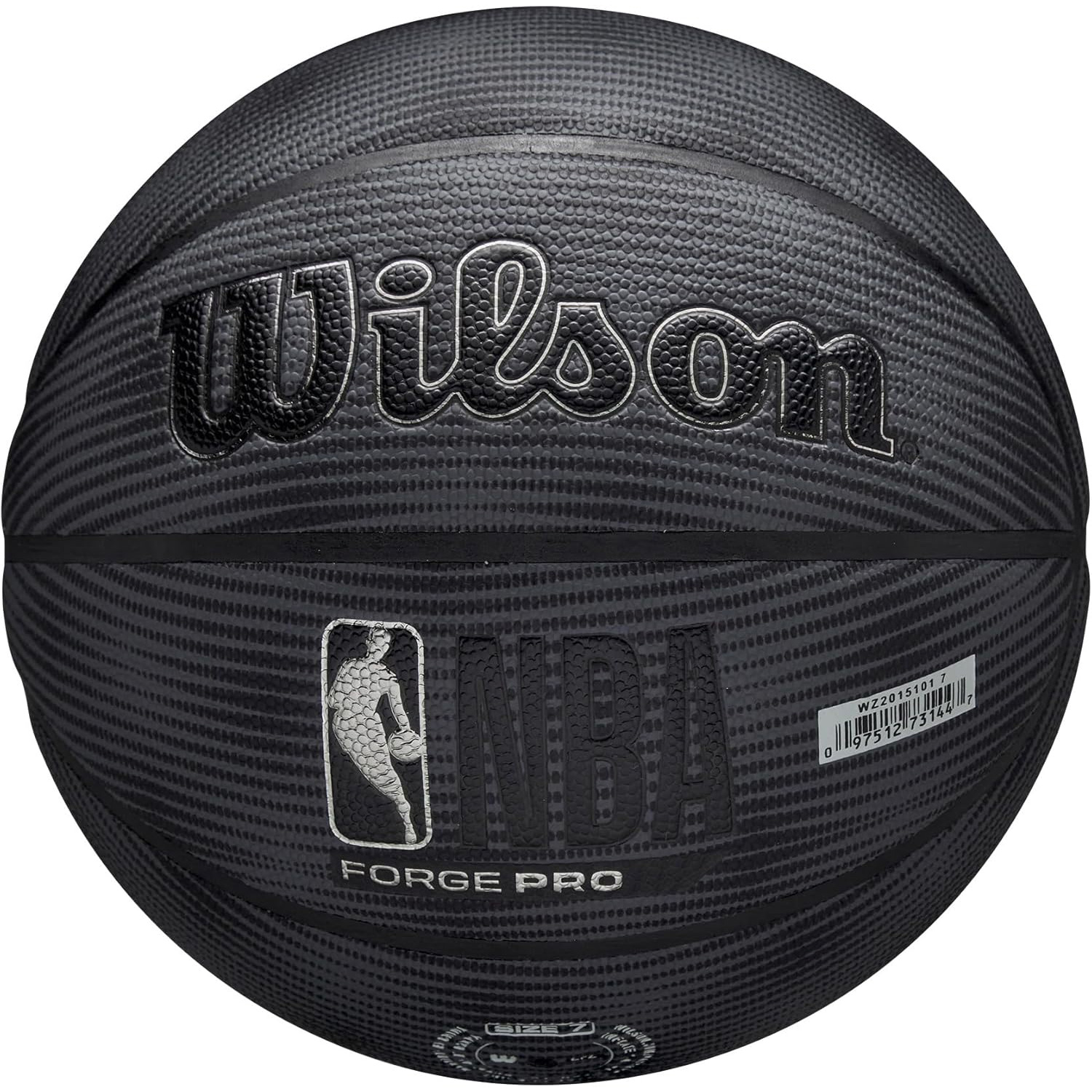 Мяч баскетбольный WILSON NBA Forge Pro Midnight Size 7 (WZ2015101XB7)