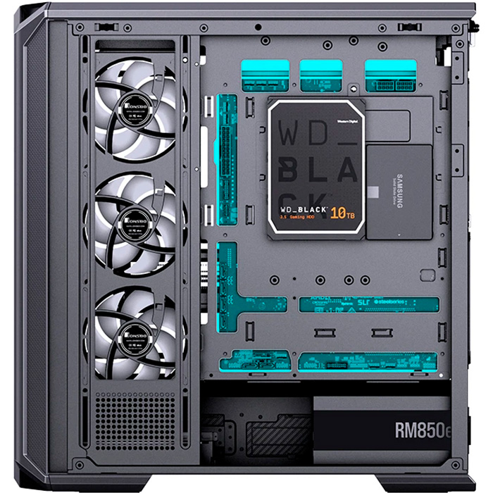 Корпус JONSBO D400 Black