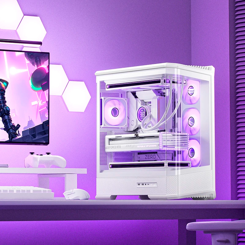 Корпус JONSBO D400 White