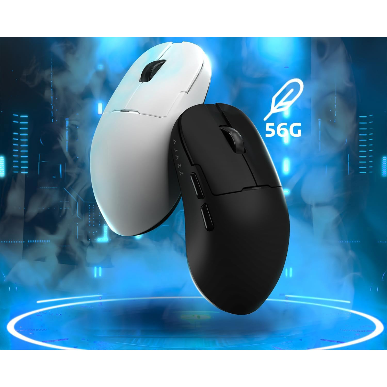 Миша ігрова AJAZZ AJ179 Apex Cloud Peak White