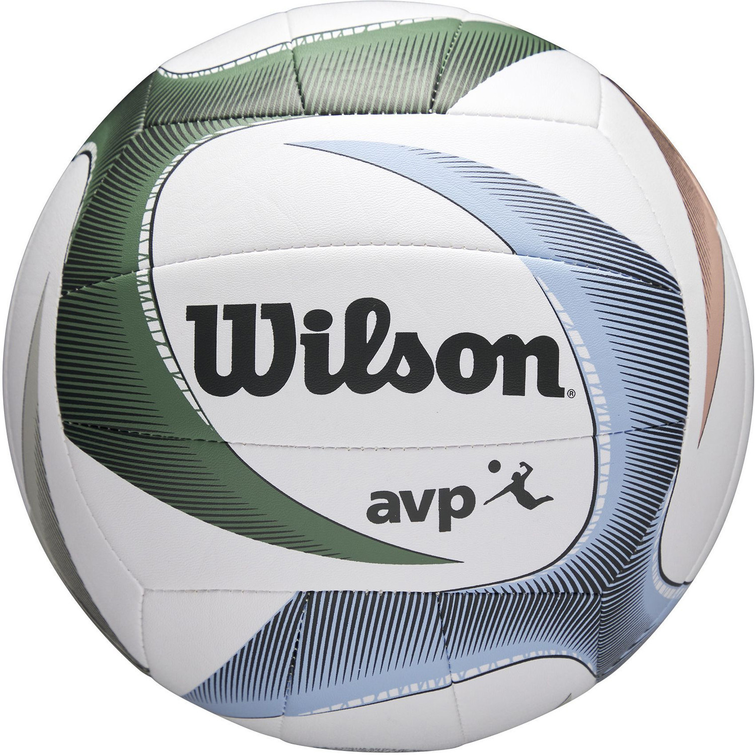 М'яч волейбольний WILSON AVP PXL Size 5 White/Blue/Green (WV4008201XBOF)