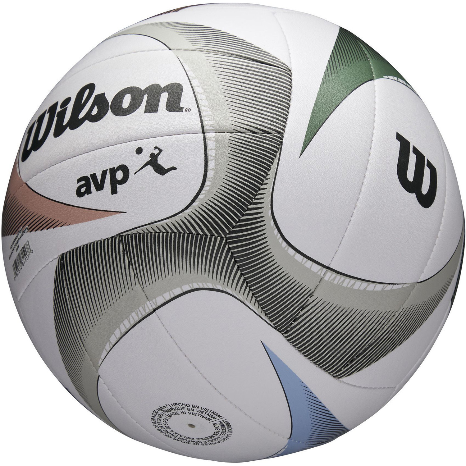 М'яч волейбольний WILSON AVP PXL Size 5 White/Blue/Green (WV4008201XBOF)