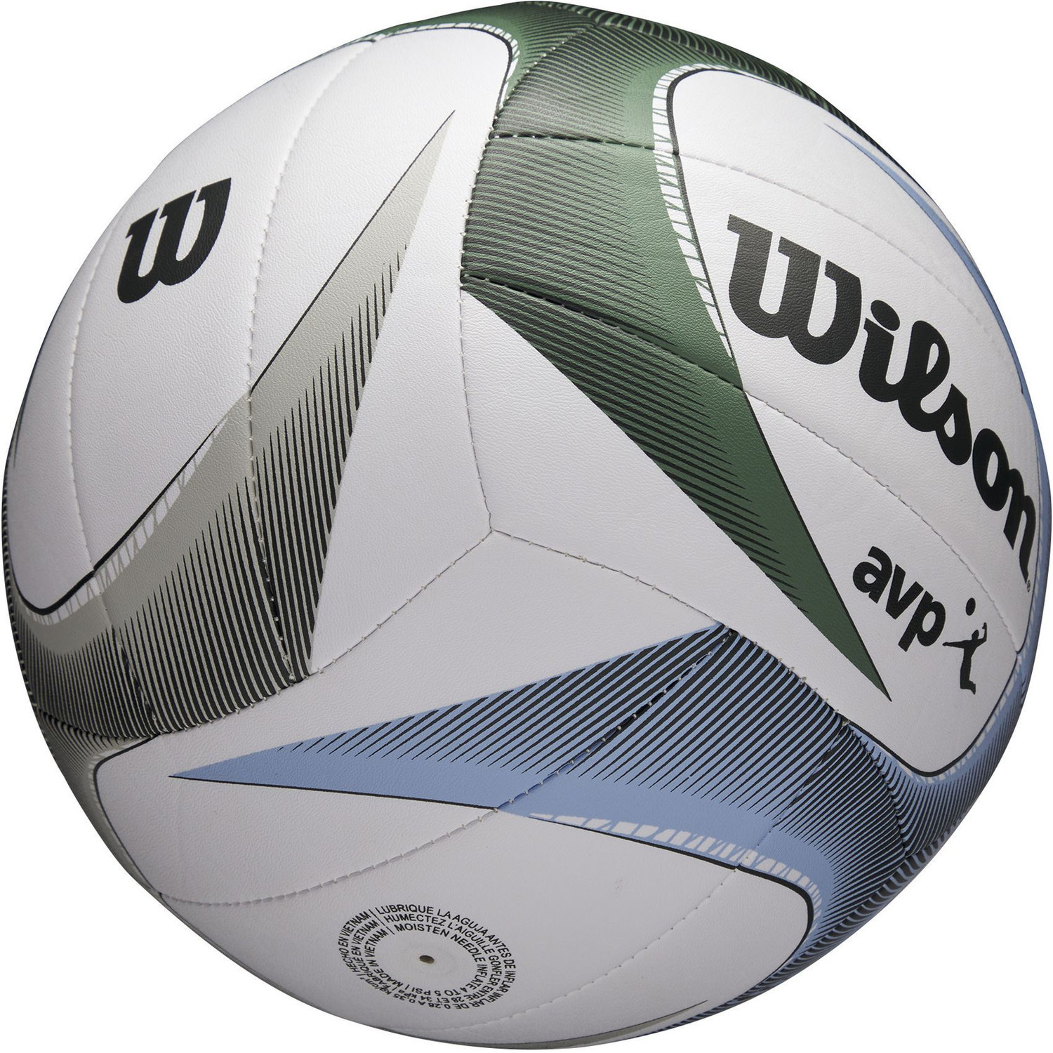 М'яч волейбольний WILSON AVP PXL Size 5 White/Blue/Green (WV4008201XBOF)
