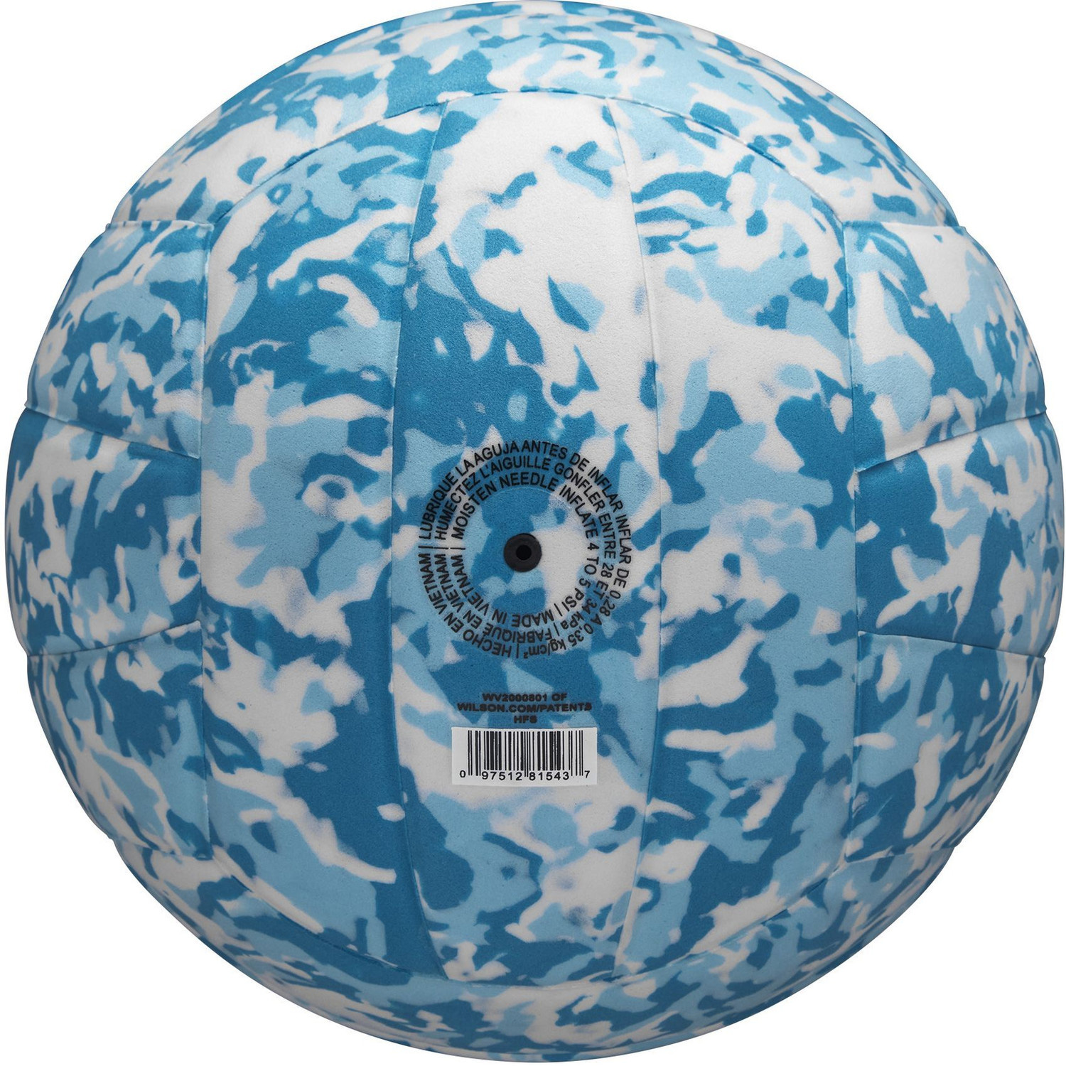 Мяч волейбольный WILSON Impact Gen Green Size 5 Blue/White (WV2000801XBOF)