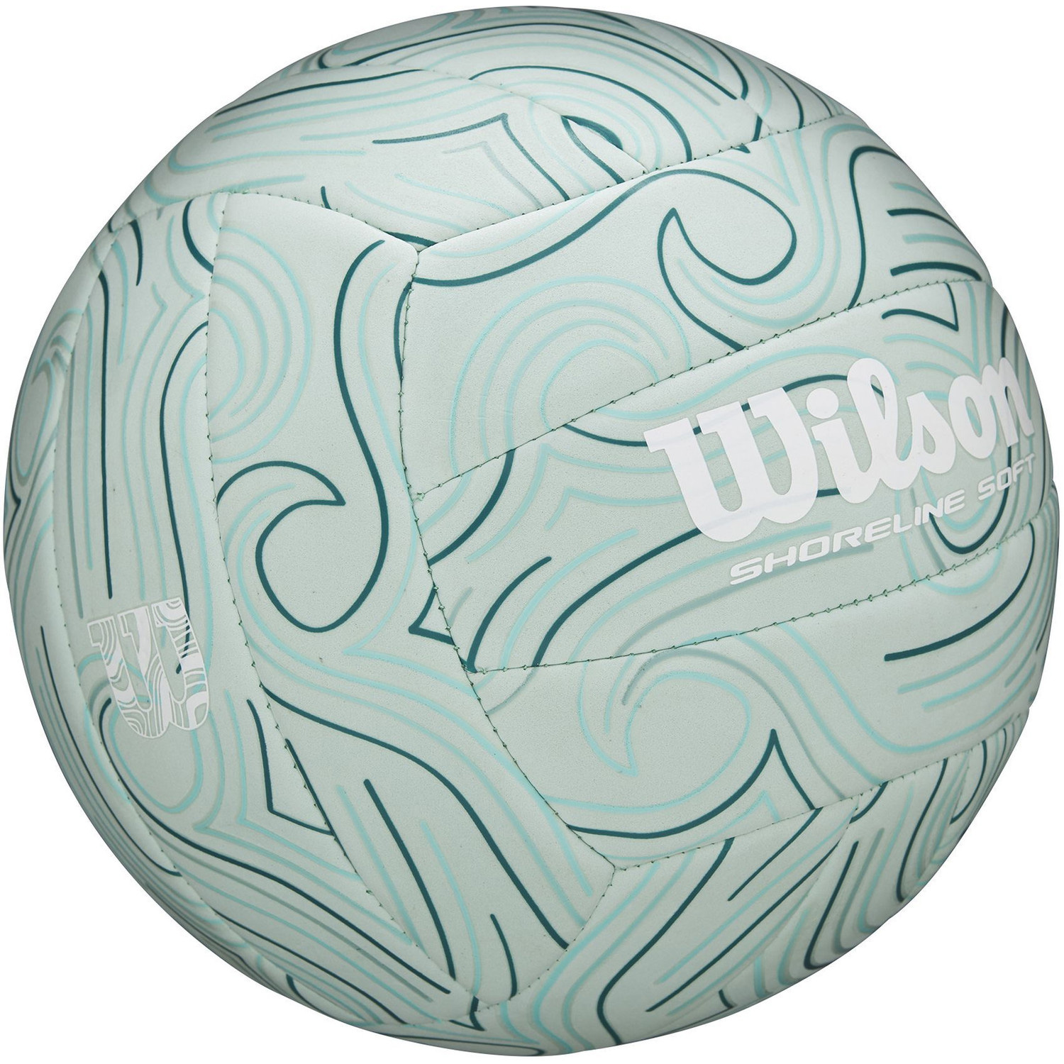 М'яч для пляжного волейболу WILSON Shoreline Gen Green Size 5 Blue (WV4007401XBOF)