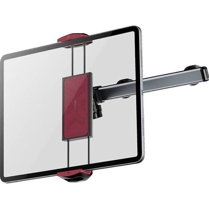 Автотримач для планшета HOCO H69 Gamble Telescopic Tablet Car Holder Rear Pillow Black/Red