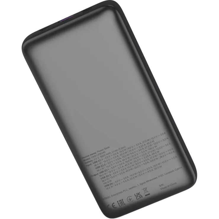 Повербанк CANYON OnPower 240 140W 25000mAh