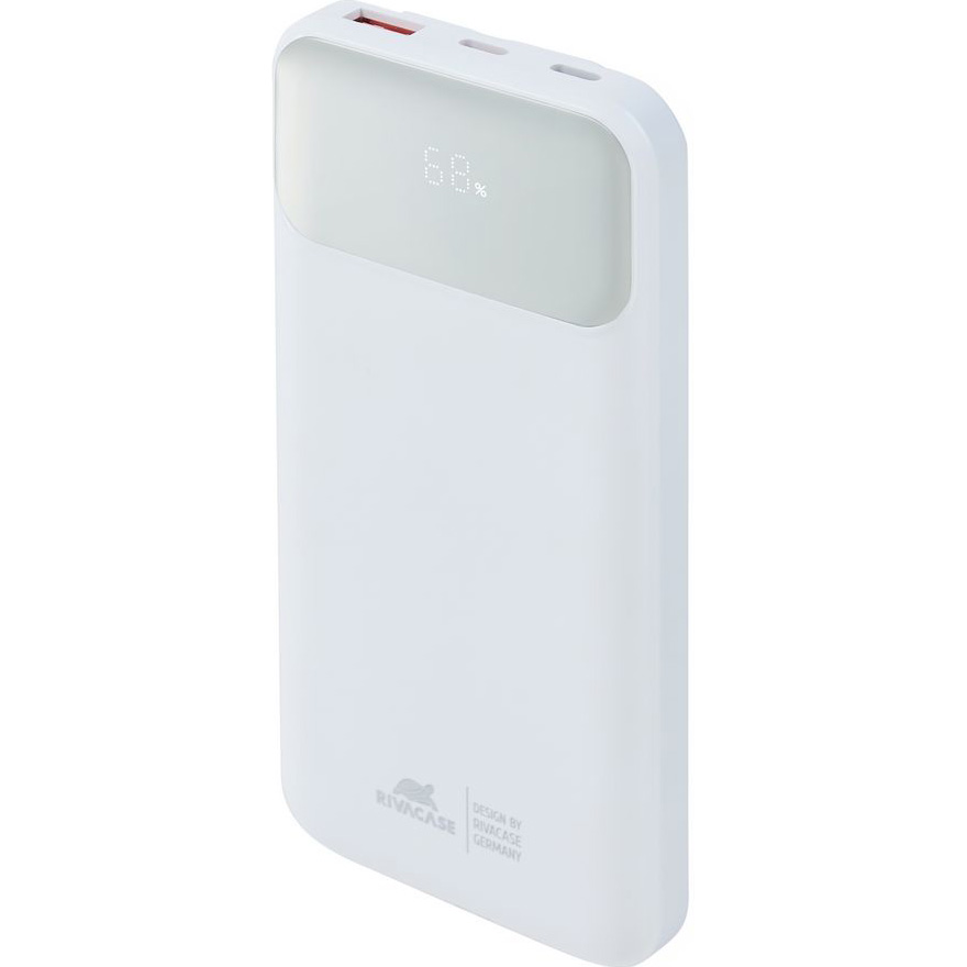 Повербанк RIVACASE Rivapower VA2211 QC/PD 22.5W 10000mAh White