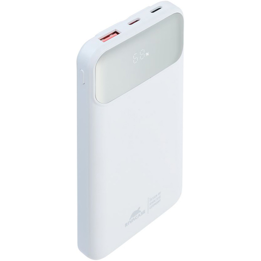 Повербанк RIVACASE Rivapower VA2211 QC/PD 22.5W 10000mAh White