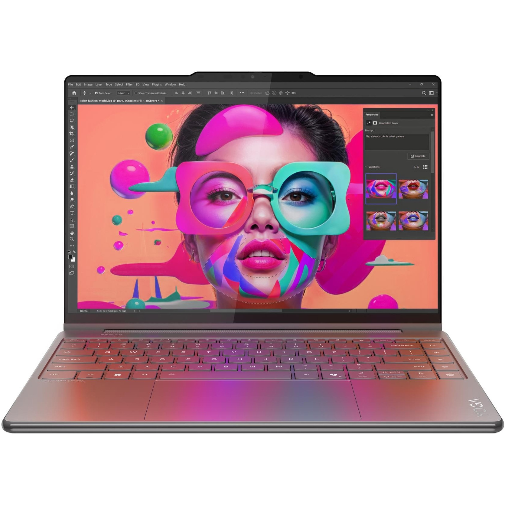Ноутбук LENOVO Yoga 9 2-in-1 14ILL10 Luna Gray (83LC0050RA)