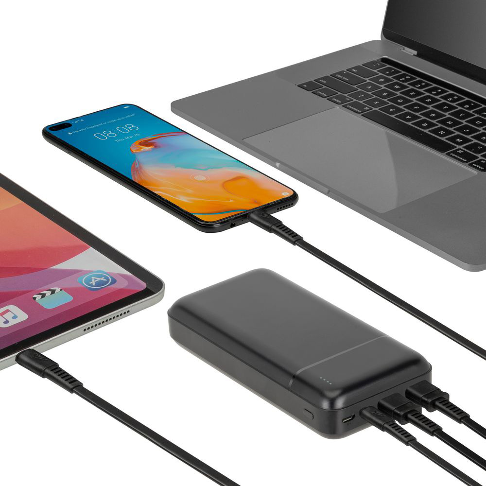 Повербанк RIVACASE Rivapower VA2102 QC/PD 22.5W 20000mAh Black
