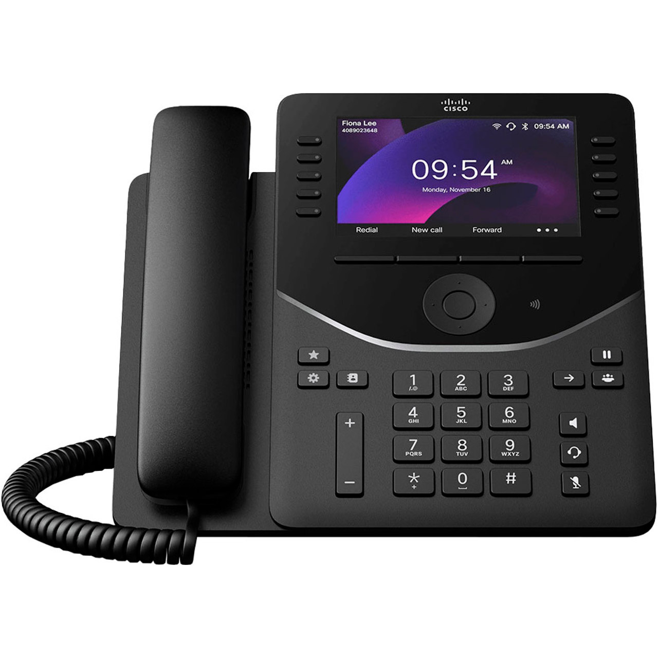 IP-телефон CISCO Desk Phone 9861 Carbon Black (DP-9861-K9=)