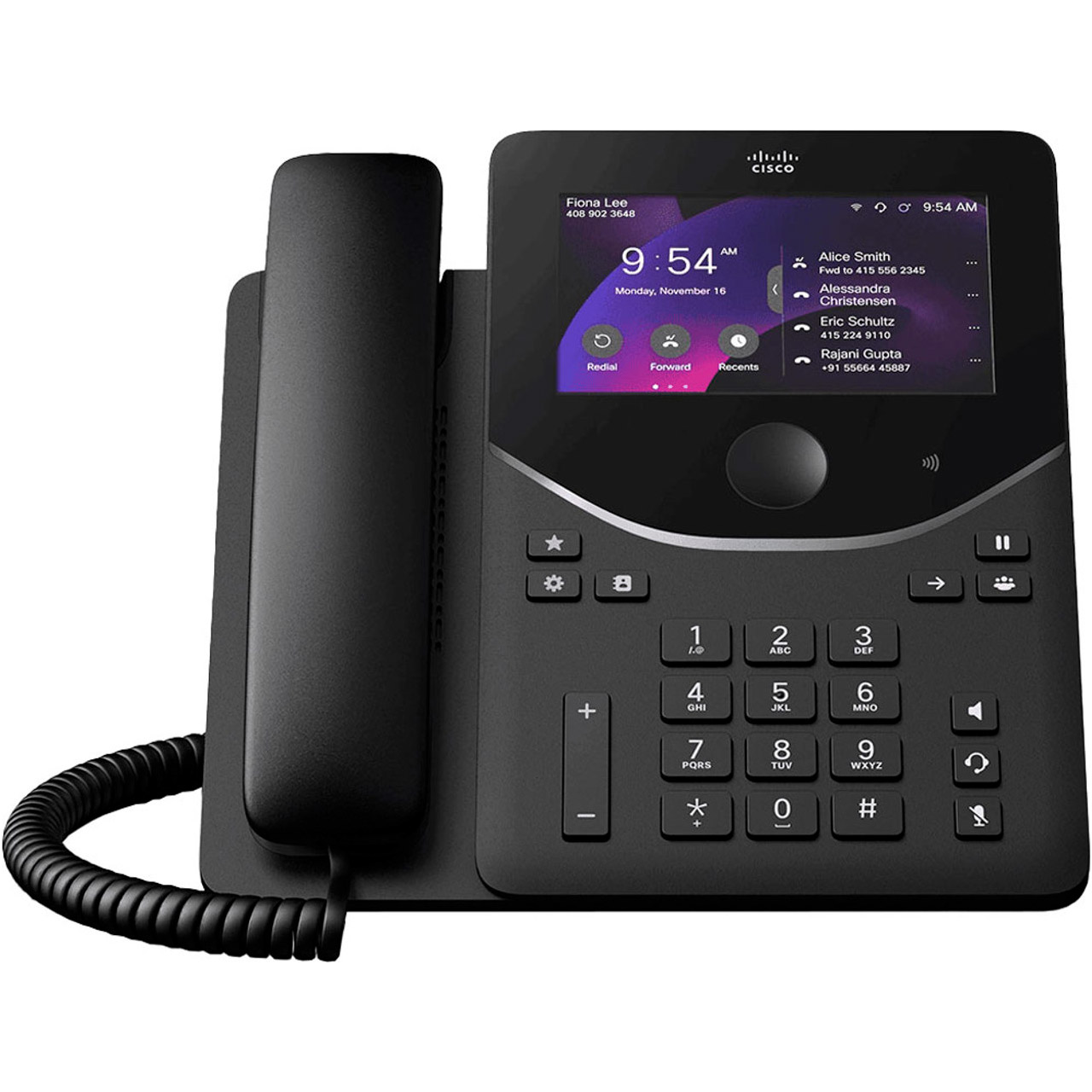 IP-телефон CISCO Desk Phone 9871 Carbon Black (DP-9871-K9=)