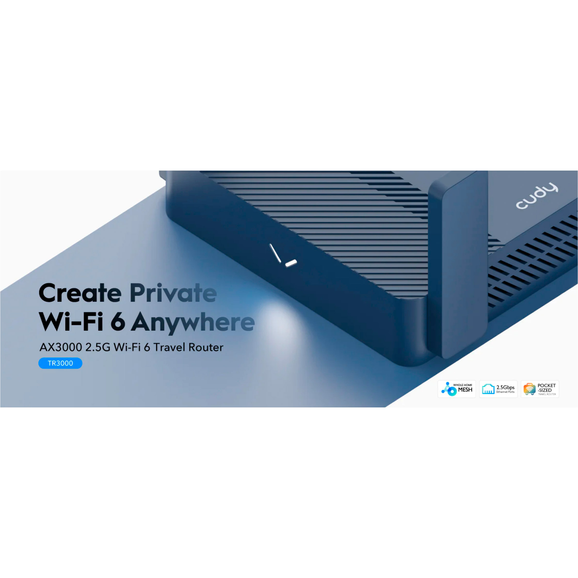 Wi-Fi роутер CUDY TR3000