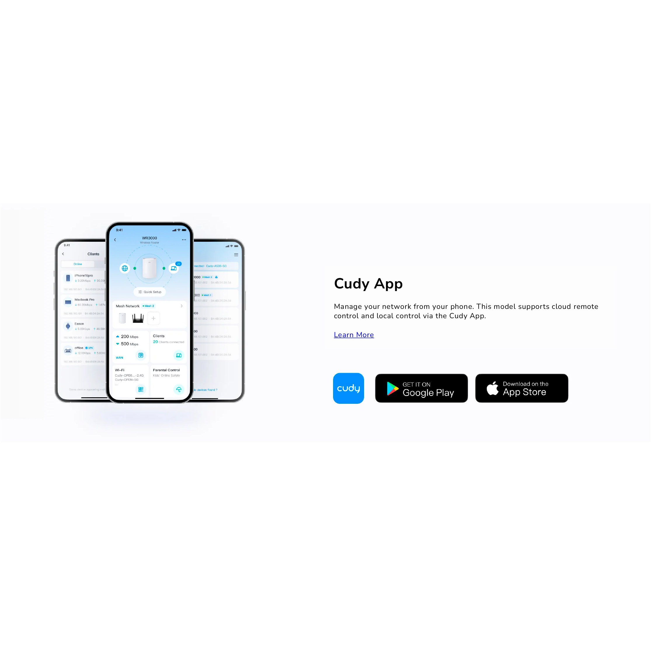 Wi-Fi роутер CUDY TR3000