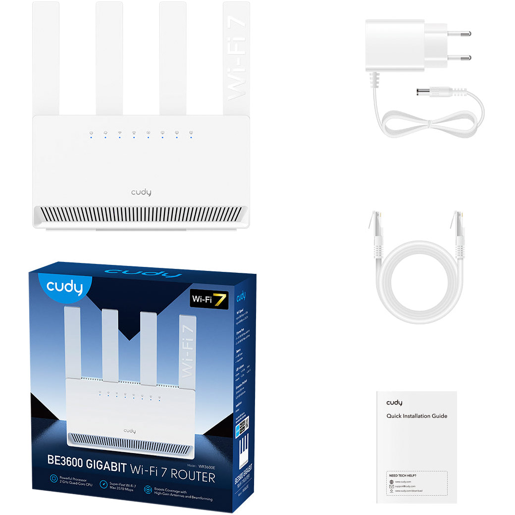 Wi-Fi роутер CUDY WR3600E