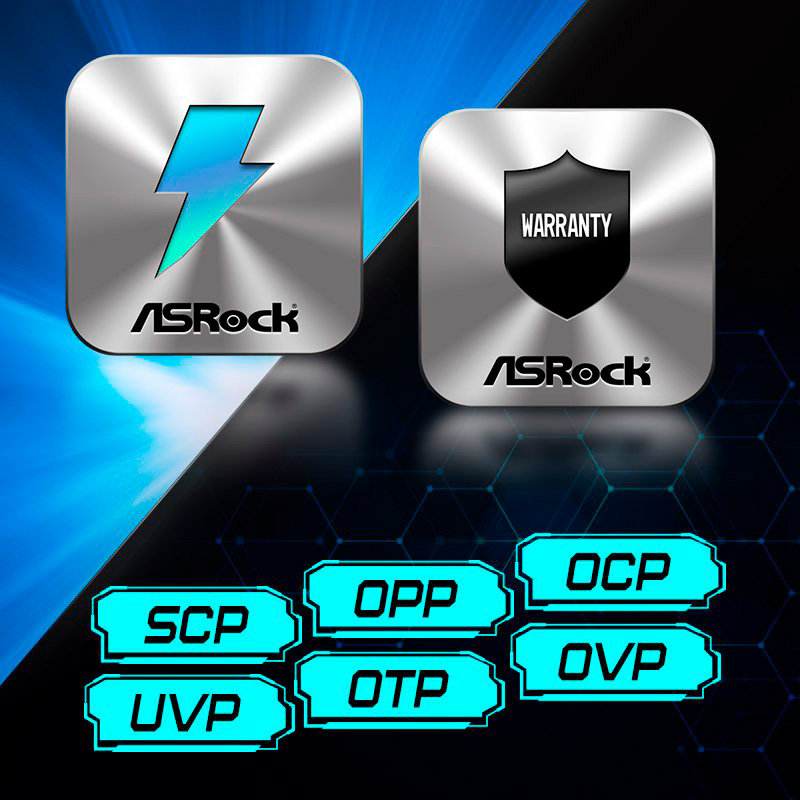 Блок живлення 1000W ASROCK Steel Legend SL-1000GW White