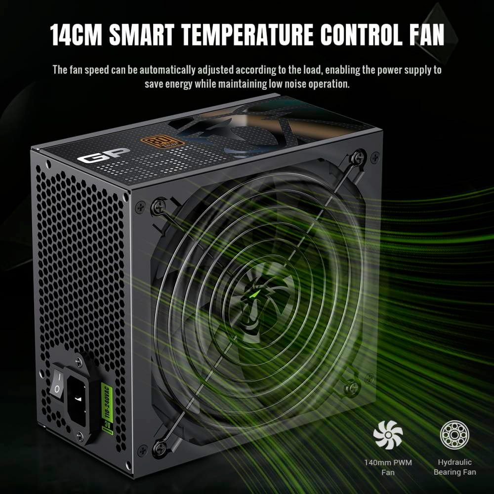 Блок питания 550W GAMEMAX GP-550B Black