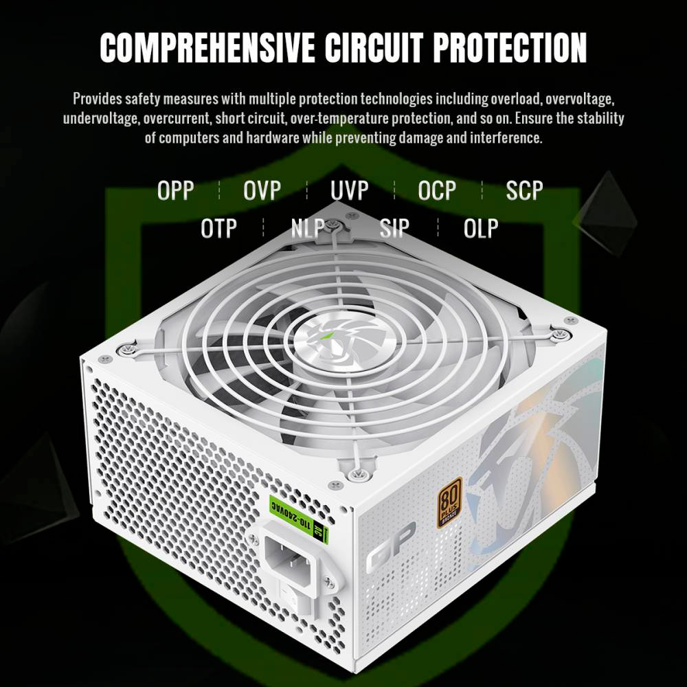 Блок живлення 550W GAMEMAX GP-550B White