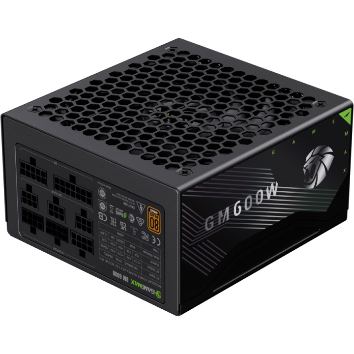 Блок живлення 600W GAMEMAX GM-600B Efficient Black
