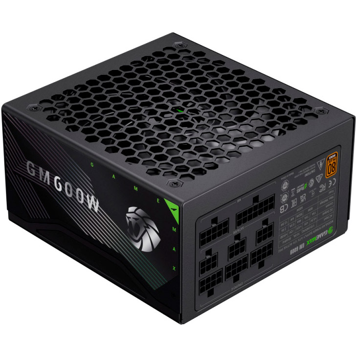 Блок живлення 600W GAMEMAX GM-600B Efficient Black