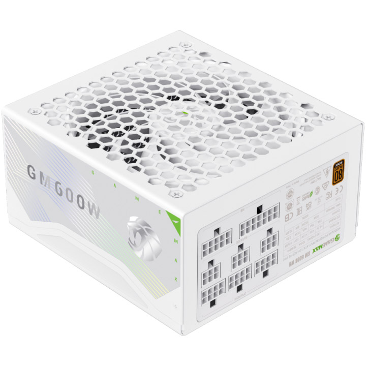 Блок питания 600W GAMEMAX GM-600B Efficient White