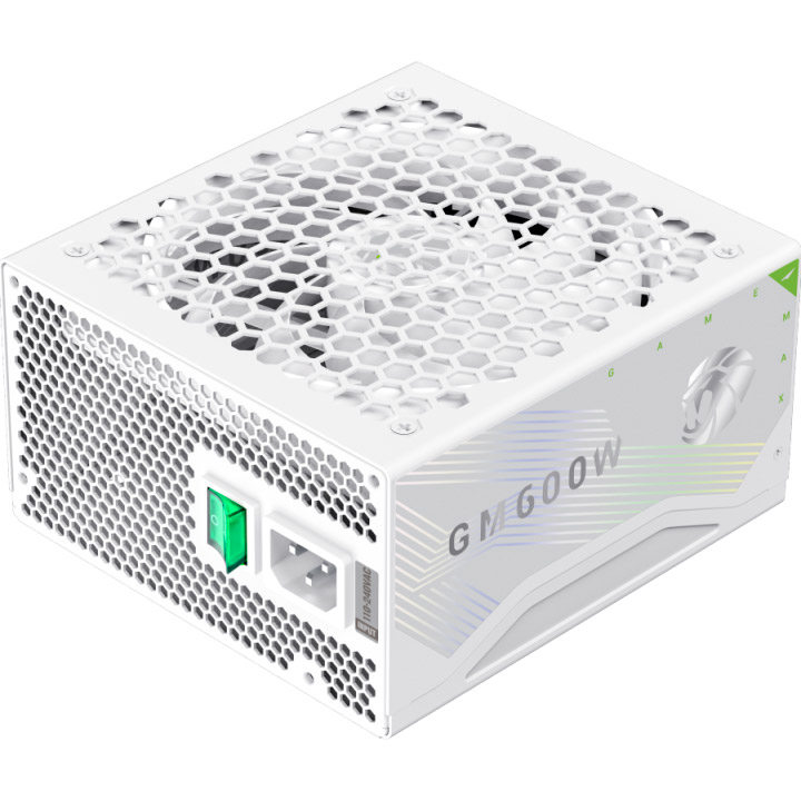 Блок питания 600W GAMEMAX GM-600B Efficient White