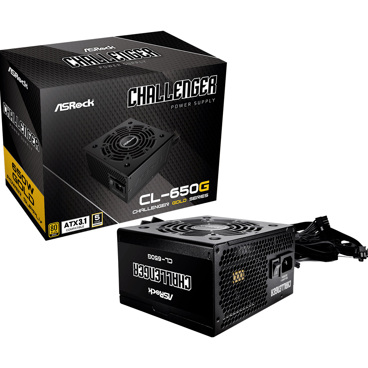 Блок живлення 650W ASROCK Challenger CL-650G