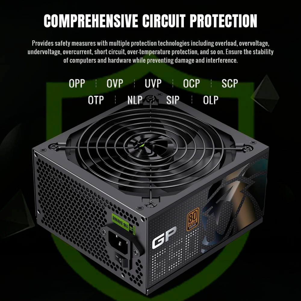 Блок питания 650W GAMEMAX GP-650B