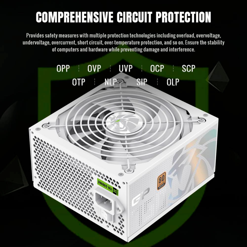 Блок живлення 750W GAMEMAX GP-750B White