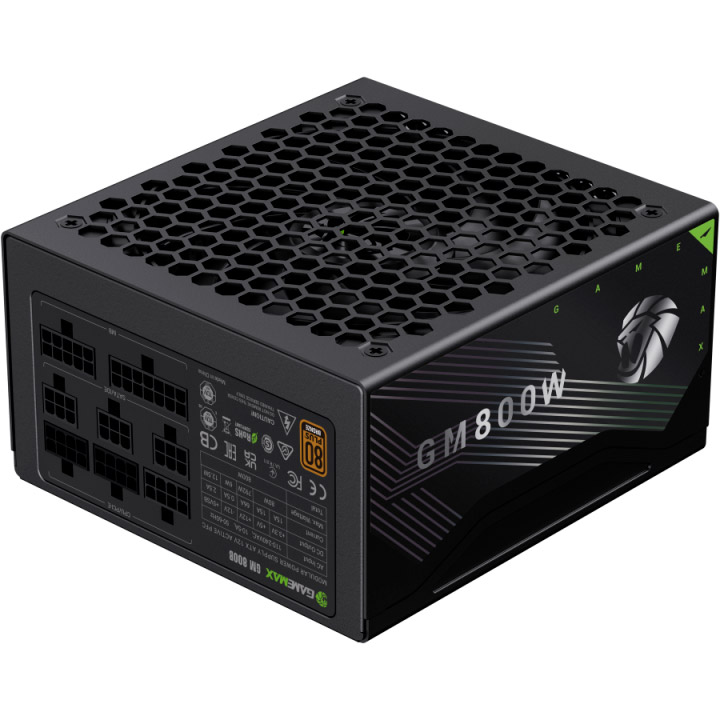 Блок живлення 800W GAMEMAX GM-800B Efficient Black