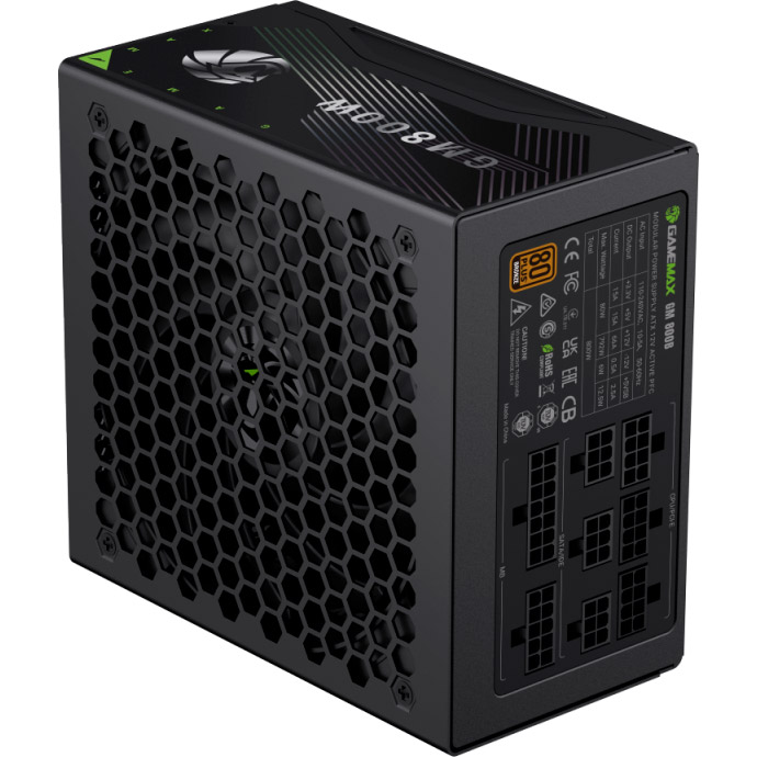 Блок живлення 800W GAMEMAX GM-800B Efficient Black